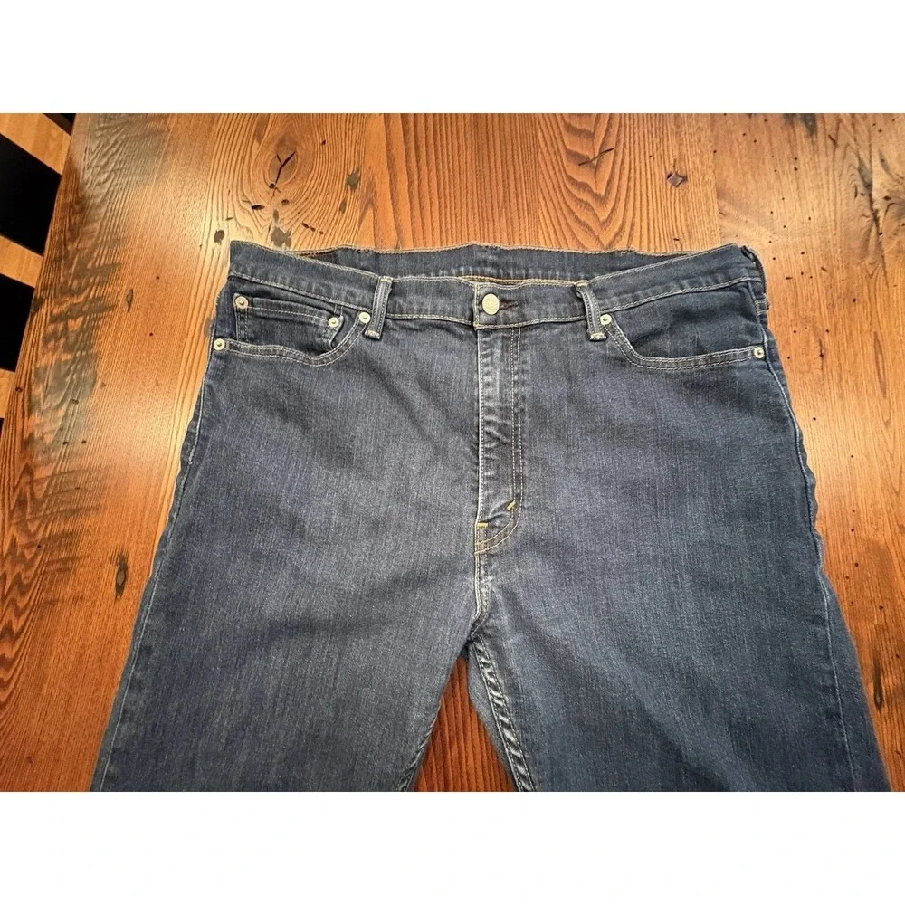 Levi's Men's 513  38x30 Original Straight Fit Jeans - Dark Wash